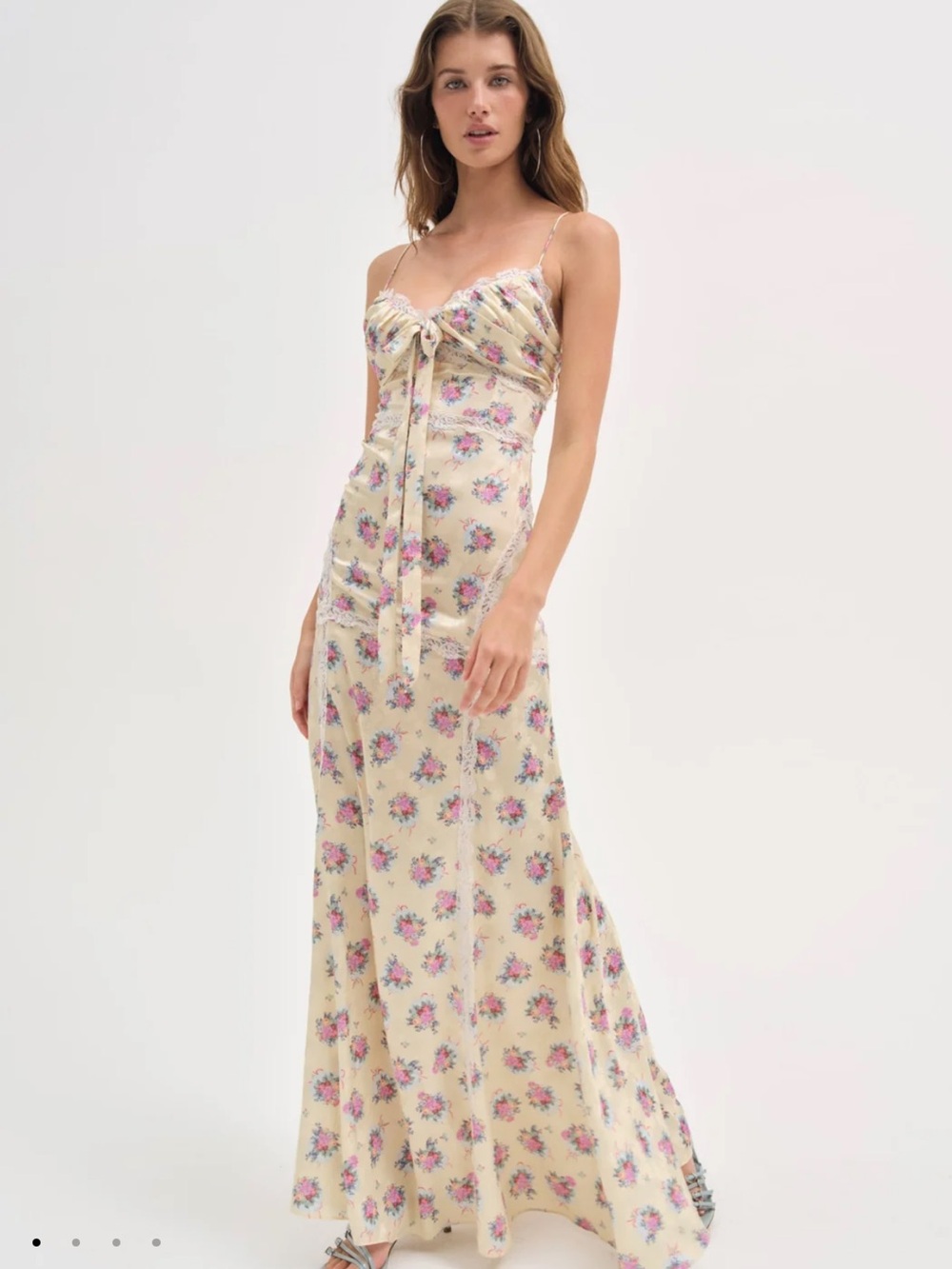 For Love & Lemons Shannon Maxi Dress